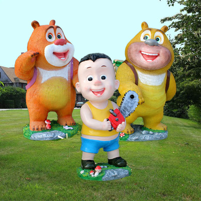 熊出沒 從動(dòng)畫到雕塑的文化藝術(shù)之旅